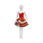 Set de croitorie hainute pentru papusi Couture Maggy Flamenco, Dress Your Doll - 1
