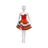 Dress Your Doll - Set de croitorie hainute pentru papusi Couture Maggy Flamenco, 
