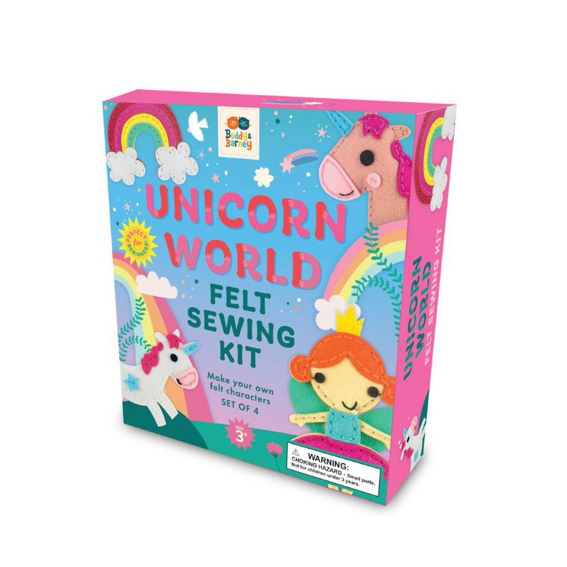 Set de cusut - lumea unicornilor
