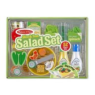 Melissa & Doug - Set De Joaca Din Lemn Salate Delicioase