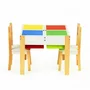 Set de masa cu doua scaune pentru copii Ecotoys XKF002 - 4