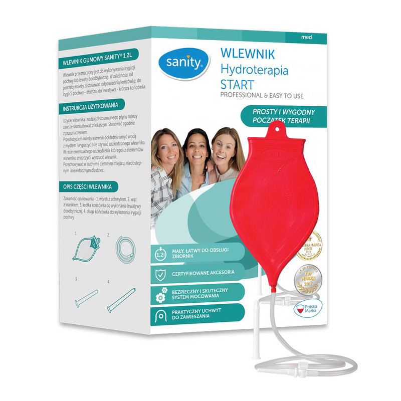 Set enteroclisma sanity hydroterapia start pentru irigare vaginala si intestinala, capacitate...