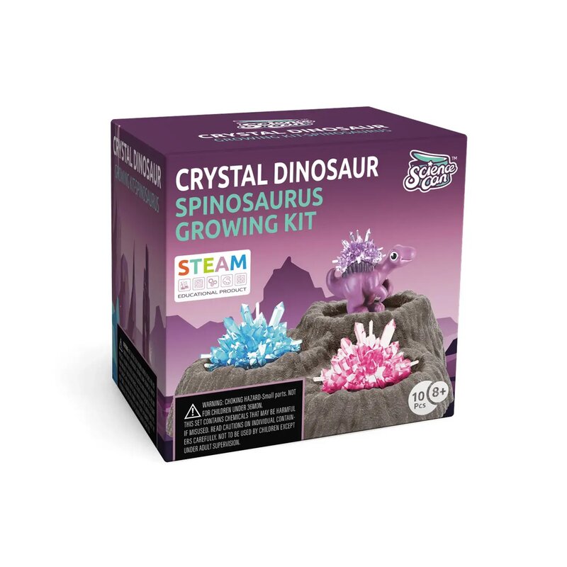 Topbright - set experimente - cristal si dinozaur (edaphosaurus)