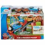 Set Fisher Price by Mattel Thomas and Friends 3 in 1 cu sina, vagoane si locomotiva motorizata - 8