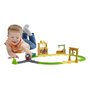 Set Fisher Price by Mattel Thomas and Friends Monkey Palace cu sina, vagoane si locomotiva motorizata - 4