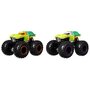 Set Hot Wheels by Mattel Monster Trucks Michelangelo vs Donatello - 1