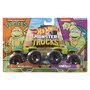 Set Hot Wheels by Mattel Monster Trucks Michelangelo vs Donatello - 7