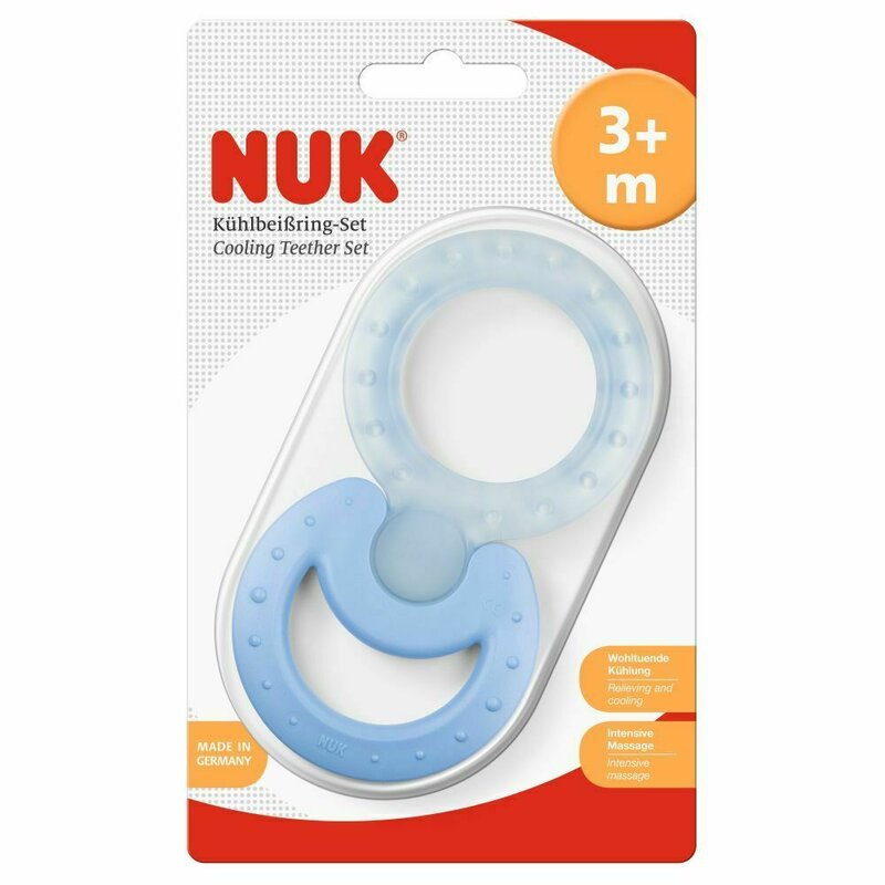 Nuk - NUK - Set Inele Dentitie Albastru