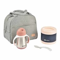 Beaba - Set izoterm on the go 4 piese  Pink
