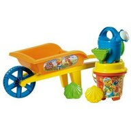 Androni giocattoli - Set jucarii nisip Androni Poppy Bear 7 accesorii portocaliu