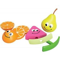 Fat Brain Toys - Set de alimente Fructele prietenoase Senzoriale