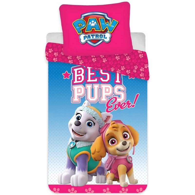 Suncity - Set lenjerie pat copii Paw Patrol Best Pups Ever 100x135, 40x60 BRM004702