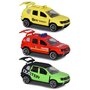 Set Majorette Dacia Duster masina taxi, masina de pompieri si masina negru cu verde - 1