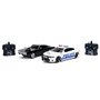 Simba - Set vehicule Toyota Supra , Fast and furious , Cu telecomanda, Scara 1:16, Cu Dodge Charger SRT - 2