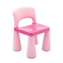 Set masuta si doua scaune pentru copii, Pink, Cu parte detasabila si reversibila, Partea reversibila pentru Lego Duplo, New Baby - 5