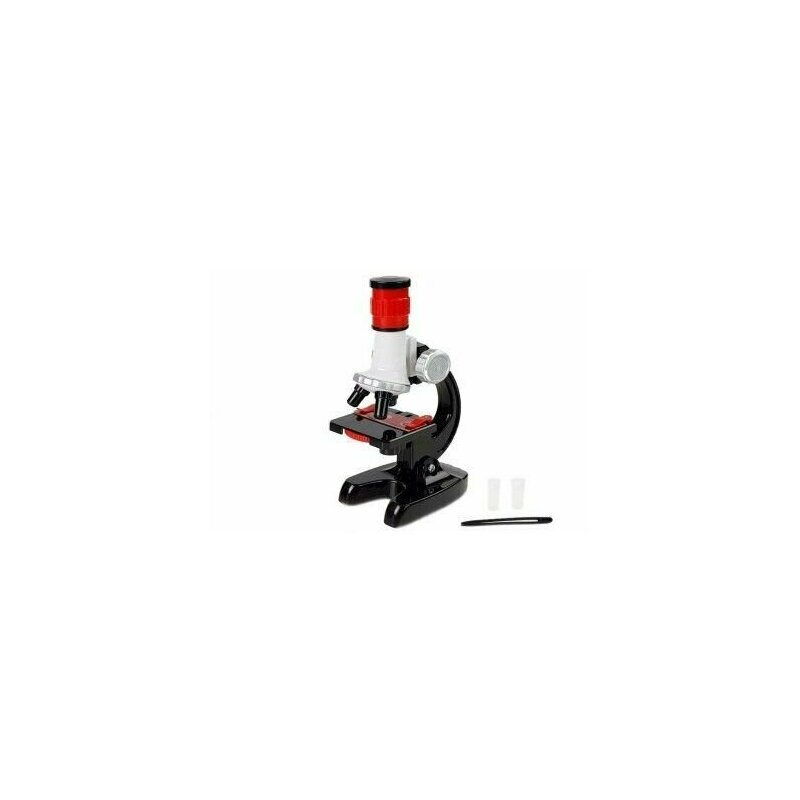 Leantoys - set microscop stiintific de jucarie, cu accesorii pentru copii, 1200x, , 7176