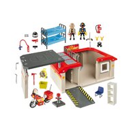 Playmobil - Set mobil statie de pompieri
