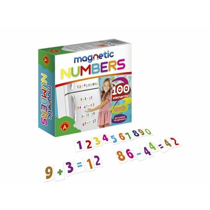 Alexander Toys - Set de numere Magnetice , Pentru frigider