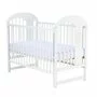 Set Patut din lemn 120x60 cm, Saltea Cocos Confort 120x60 cm si Protectie impermeabila Qmini - 9