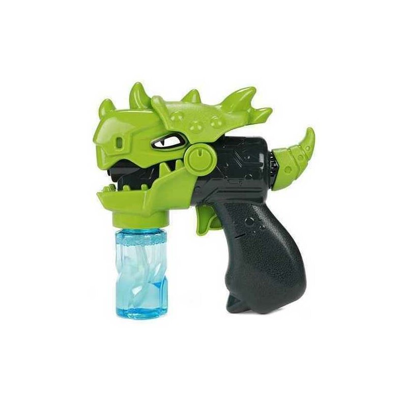 Toi-toys - set pistol de facut baloane de sapun cu sunte si lumini dino jurassic revival tt68852a