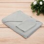 Set prosop cu gluga si manusa baie, New Baby, Dimensiune mare 100 x 100 cm, Basic, Gray - 2