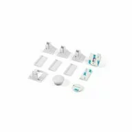 Set protectIi, BabyOno, Pentru mobila, Usor de instalat, Magnetice si adeziv 3M, 4 buc, Alb
