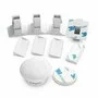 Set protectIi, BabyOno, Pentru mobila, Usor de instalat, Magnetice si adeziv 3M, 4 buc, Alb - 7