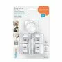 Set protectIi, BabyOno, Pentru mobila, Usor de instalat, Magnetice si adeziv 3M, 4 buc, Alb - 8