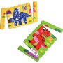 Roter Kafer - Puzzle animale Dinozauri Din betisoare Puzzle Copii, piese 16 - 1
