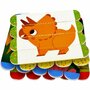 Set puzzle-uri din betisoare lemn - Dinozauri Fiesta Crafts FCT-2933 - 4