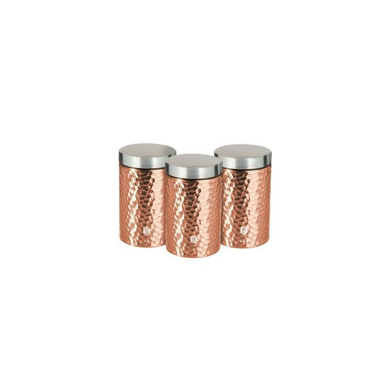 Set recipiente de bucatarie, berlinger haus, bh/6715, rose gold collection