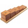 Set sortare Puzzle 12 tipuri din lemn fag - 10
