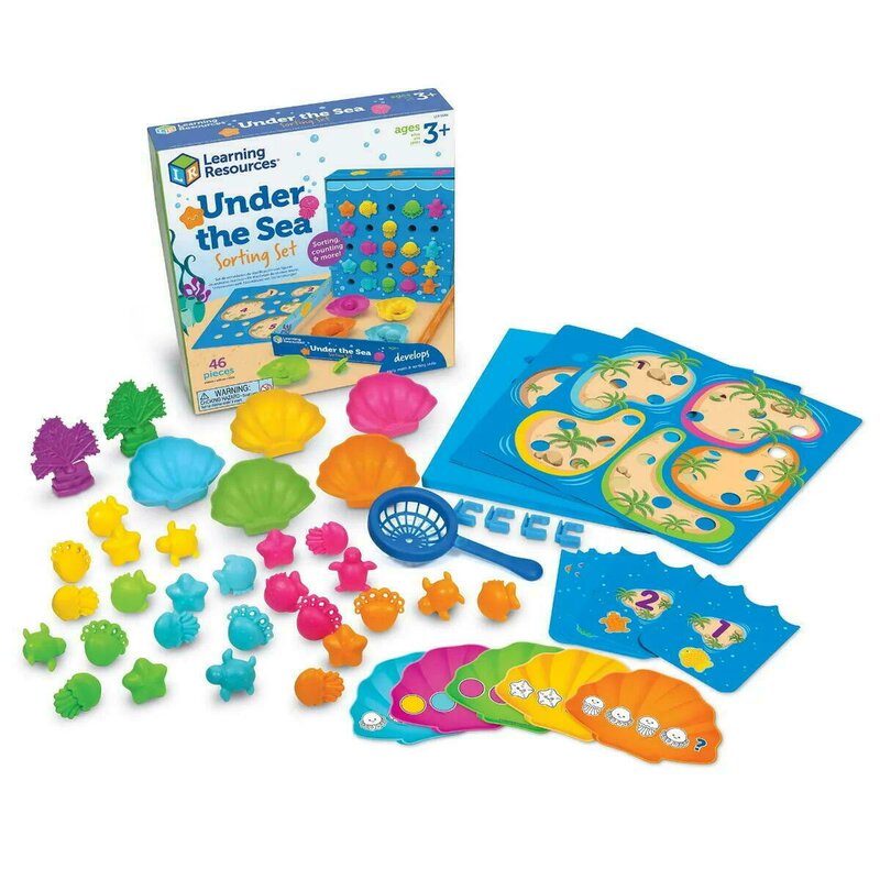 Learning resources - set sortat si numarat - oceanul vesel