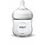 Philips Avent - Set 4 biberoane Starter, Suzeta, Perie, Gama Natural, Pentru nou nascut, din Polypropilena (Pp), Fara BPA, Transparent - 2