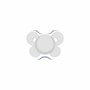 Set suzete bebelusi, Chicco, Physio Comfort, Ortodontice si fiziologice, 16-36 luni, Silicon moale igienic, Luminoase noaptea, Ventilate, Fara BPA, Roz - 4