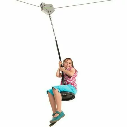 Kbt - Loc de joaca Tiroliana profesionala Cu leagan Monkey, 25 m