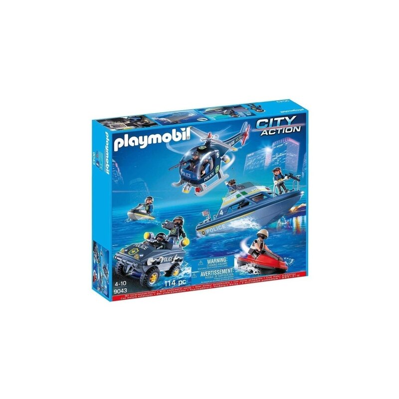 Playmobil - Set Vechicule De Politie