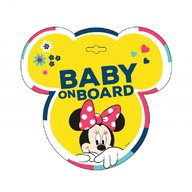 SEVEN-Disney - Baby la bord stiker Minnie