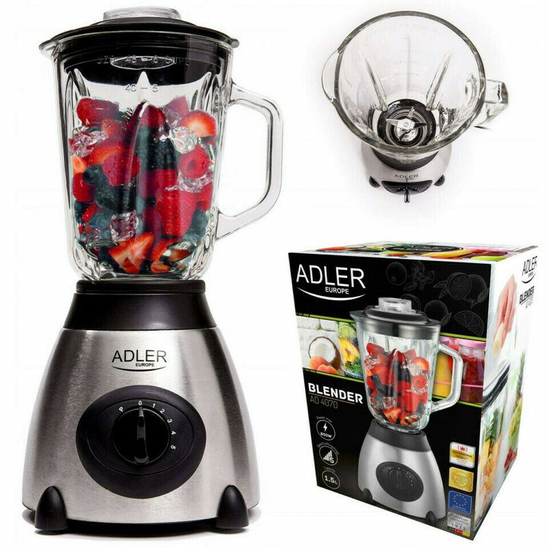 Severno - blender de masa adler ad 4070, 5 viteze de lucru, macinare carne, legume, fructe, hrana bebelusi