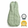 Sistem de infasat si sac de dormit, ErgoPouch, 2 in 1, 0-3 luni, 3-6 kg, TOG 1, Bumbac organic, Fermoar bidirectional, Transformabil, Lavabil la masina, Certificat non-toxic, Premiat in Australia, Model Willow, Verde