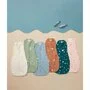 Sistem de infasat si sac de dormit, ErgoPouch, 2 in 1, 3-6 luni, 6-8 kg, TOG 0.2, Bumbac organic, Fermoar bidirectional, Transformabil, Lavabil la masina, Certificat non-toxic, Premiat in Australia, Model Musetel, Roz - 18