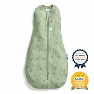 Sistem de infasat si sac de dormit, ErgoPouch, 2 in 1, 3-6 luni, 6-8 kg, TOG 0.2, Bumbac organic, Fermoar bidirectional, Transformabil, Lavabil la masina, Certificat non-toxic, Premiat in Australia, Model Willow, Verde