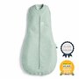Sistem de infasat si sac de dormit, ErgoPouch, 2 in 1, 3-6 luni, 6-8 kg, TOG 1, Bumbac organic, Fermoar bidirectional, Transformabil, Lavabil la masina, Certificat non-toxic, Premiat in Australia, Verde - 1