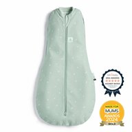 Sistem de infasat si sac de dormit, ErgoPouch, 2 in 1, 3-6 luni, 6-8 kg, TOG 1, Bumbac organic, Fermoar bidirectional, Transformabil, Lavabil la masina, Certificat non-toxic, Premiat in Australia, Verde