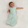 Sistem de infasat si sac de dormit, ErgoPouch, 2 in 1, 3-6 luni, 6-8 kg, TOG 1, Bumbac organic, Fermoar bidirectional, Transformabil, Lavabil la masina, Certificat non-toxic, Premiat in Australia, Verde - 5