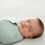 Sistem de infasat si sac de dormit, ErgoPouch, 2 in 1, 3-6 luni, 6-8 kg, TOG 1, Bumbac organic, Fermoar bidirectional, Transformabil, Lavabil la masina, Certificat non-toxic, Premiat in Australia, Verde - 15