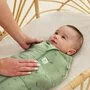 Sistem de infasat si sac de dormit, ErgoPouch, 2 in 1, 3-6 luni, 6-8 kg, TOG 2.5, Bumbac organic, Fermoar bidirectional, Transformabil, Lavabil la masina, Certificat non-toxic, Premiat in Australia, Model Willow - 6