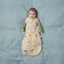 Sistem de infasat si sac de dormit, ErgoPouch, 2 in 1, 6-12 luni, 8-10 kg, TOG 2.5, Bumbac organic, Fermoar bidirectional, Transformabil, Lavabil la masina, Certificat non-toxic, Premiat in Australia, Model savana, Crem - 5