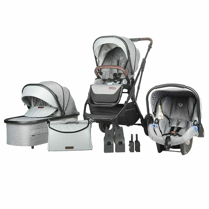 Sistem modular 3in1 coccolle silene urban grey