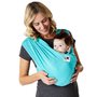 Baby K'tan - Sistem purtare Baby Carrier Breeze,Teal, Marimea L - 1